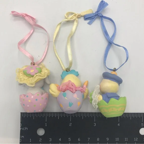 Avon Easter Ornaments Lot of 3 Vintage - Picture 7 of 7